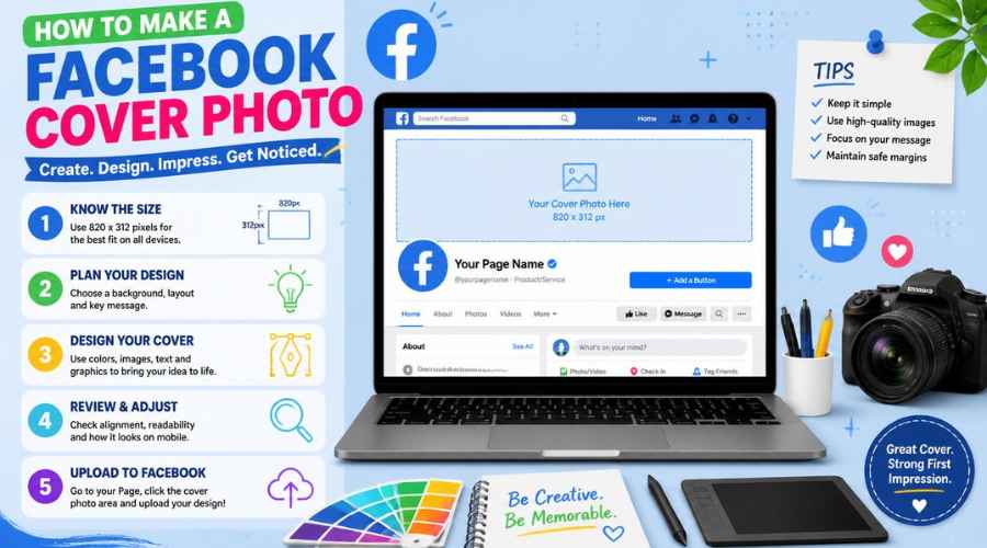How to Make a Facebook Cover Photo in Minutes