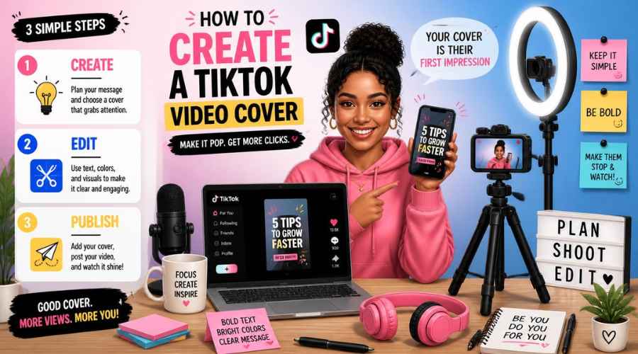 How to Make a TikTok Video Cover Like a Pro