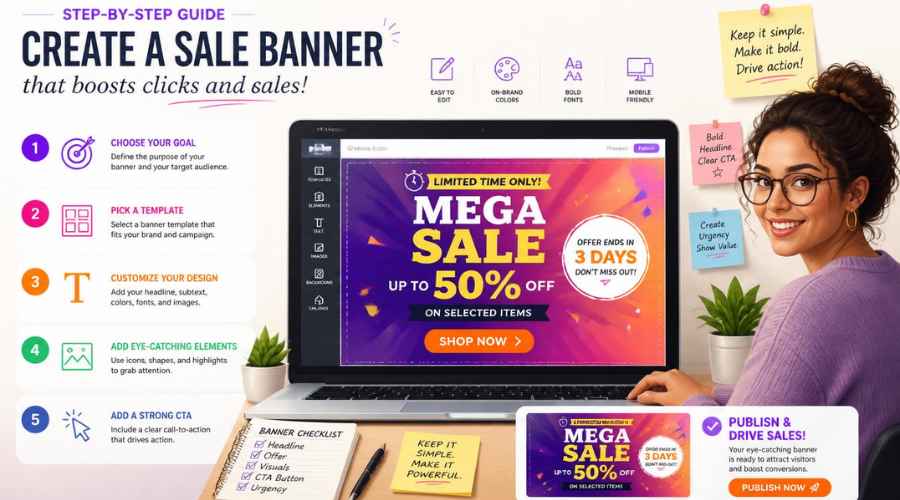 How to Make a Sale Banner for Your Website