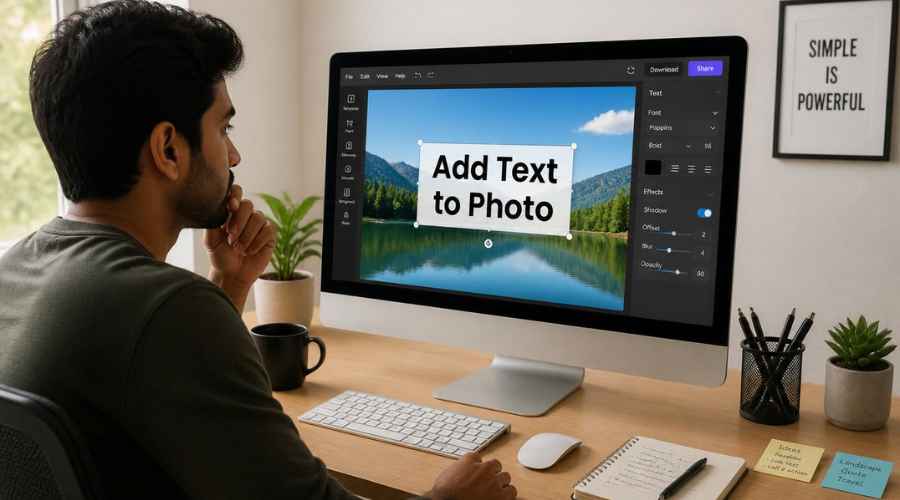 How to Add Text to a Photo Online That Gets Clicks
